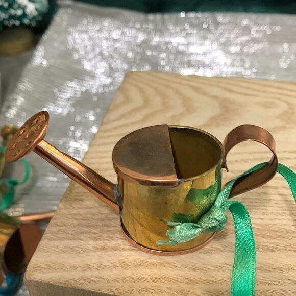 Vintage Copper Watering Can Christmas
Ornaments Made In India Set Of Four - Picture 12 of 17